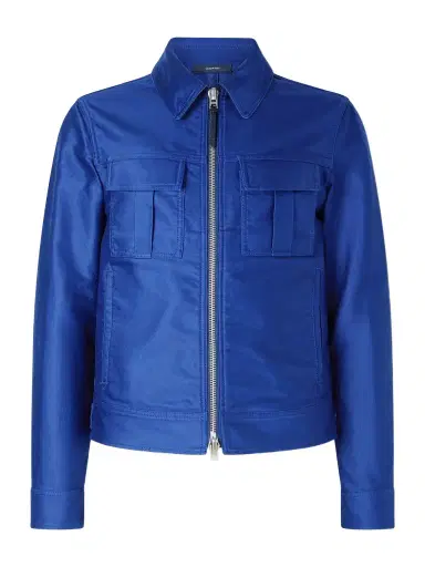 Tom Ford Slim-Fit Cotton-Satin Blouson Jacket - Men | Thumbnail 1 Tom Ford Slim-Fit Cotton-Satin Blouson Jacket - Men | Thumbnail 1