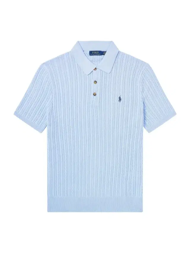 Polo Ralph Lauren Logo-Embroidered Cable-Knit Cotton Polo Shirt - Men