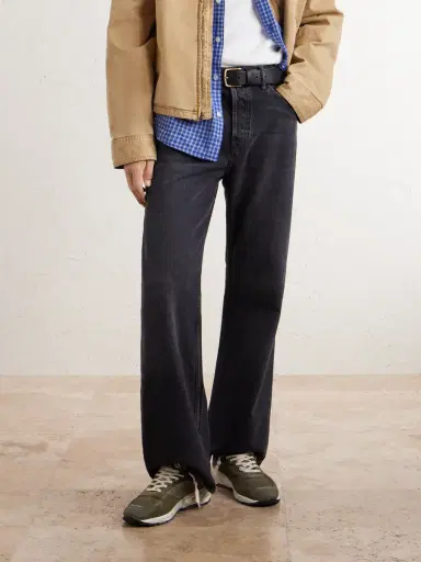 Golden Goose Running Dad Suede-Trimmed Mesh Sneakers - Men | Thumbnail 2
