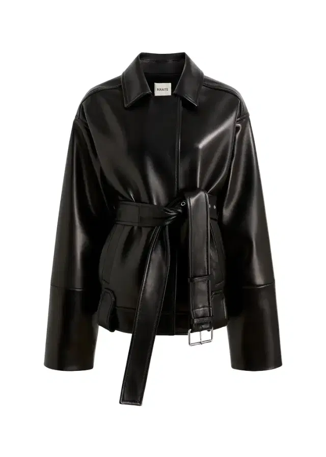 Khaite Alder Jacket In Black Leather