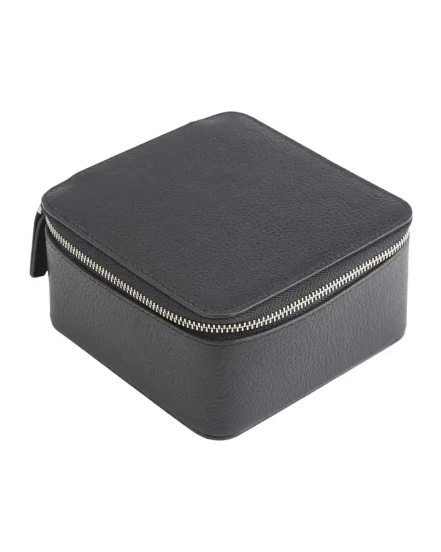 ROYCE New York Zippered Travel Jewelry Organizer Case, Personalized