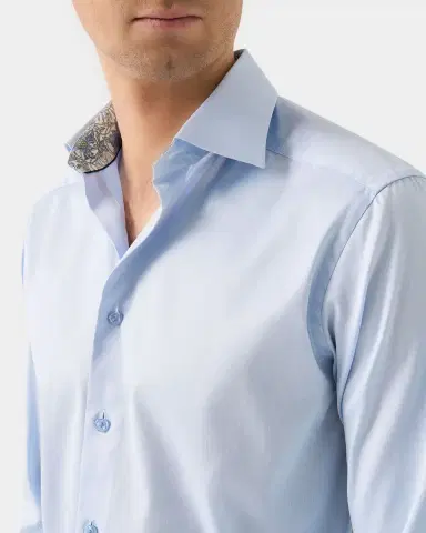 Eton Men 's Signature Twill Contemporary-Fit Dress Shirt | Thumbnail 5