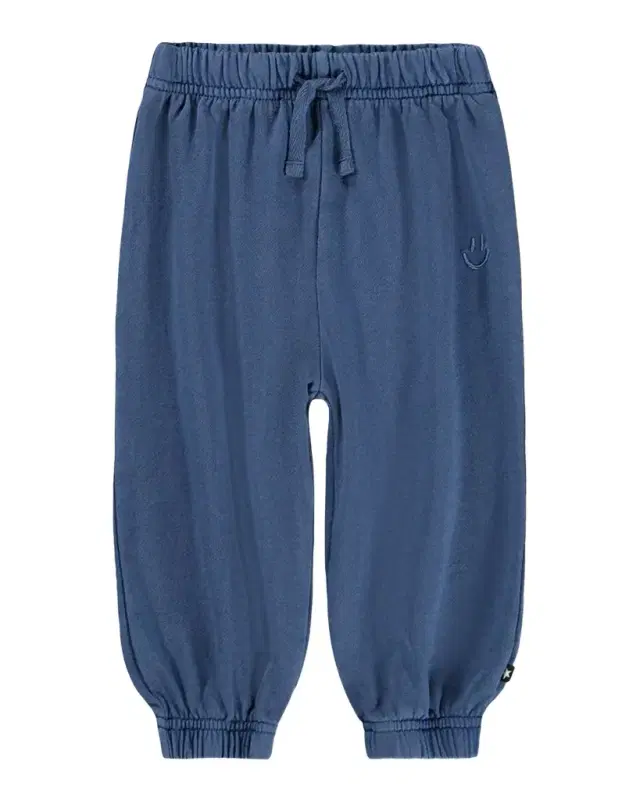 Molo Boy 's Simon Organic Cotton Drawstring Pants, Size 3M-10