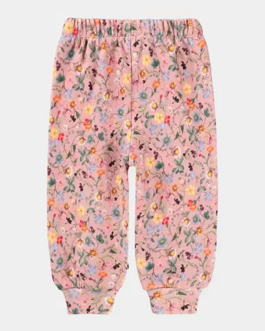 Molo Girl's Simeon Floral Drawstring Pants, Size 3M-2 | Thumbnail 2