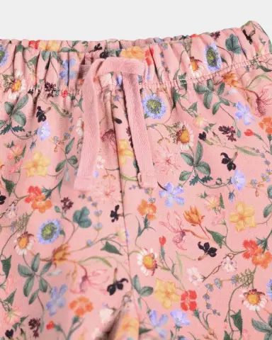 Molo Girl's Simeon Floral Drawstring Pants, Size 3M-2 | Thumbnail 3