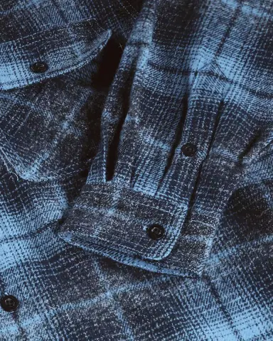 Molo Boy 's Rizz Hooded Cotton Flannel Shirt, Size 3-6 | Thumbnail 4 Molo Boy 's Rizz Hooded Cotton Flannel Shirt, Size 3-6 | Thumbnail 4