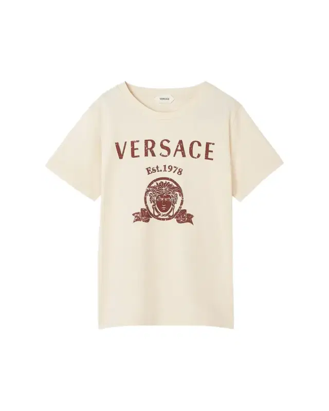 Versace Kid 's Logo-Print Cotton Jersey T-Shirt, Size 4-14
