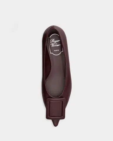 Roger Vivier Belle Vivier 25mm Leather Ballerina Flats | Thumbnail 3 Roger Vivier Belle Vivier 25mm Leather Ballerina Flats | Thumbnail 3