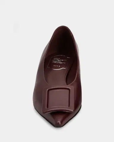 Roger Vivier Belle Vivier 25mm Leather Ballerina Flats | Thumbnail 4 Roger Vivier Belle Vivier 25mm Leather Ballerina Flats | Thumbnail 4
