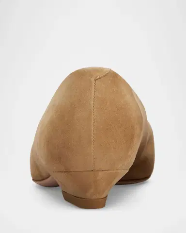 Roger Vivier Belle Vivier 25mm Suede Ballerina Flats | Thumbnail 5