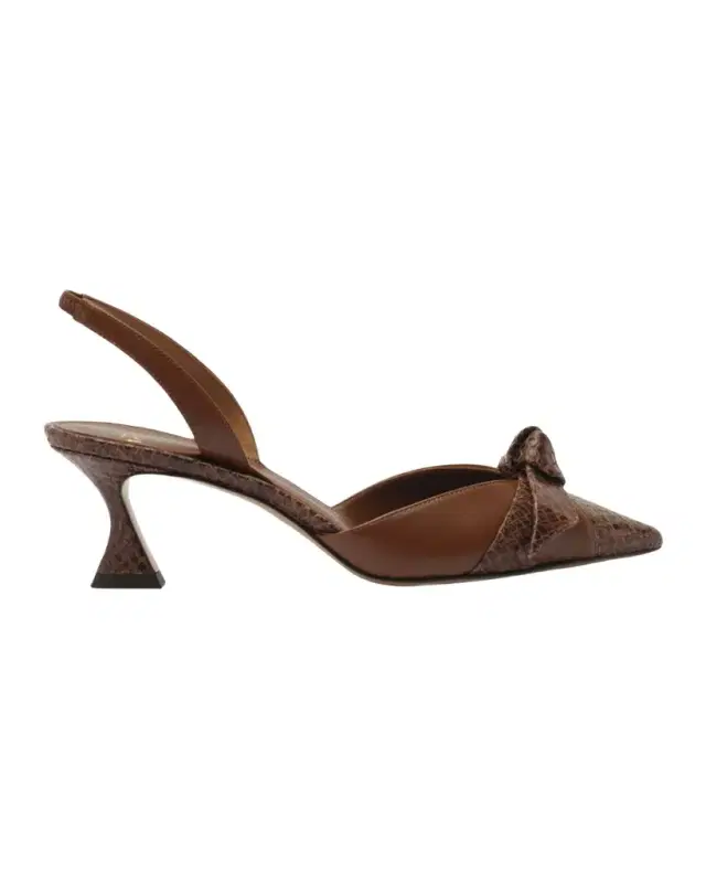 Alexandre Birman 60mm Clarita Suede Slingback Pumps