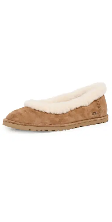 UGG Zora Ballet Flats Chestnut | Thumbnail 1