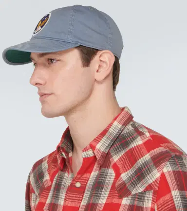 RRL Ball patched cotton baseball cap | Thumbnail 3