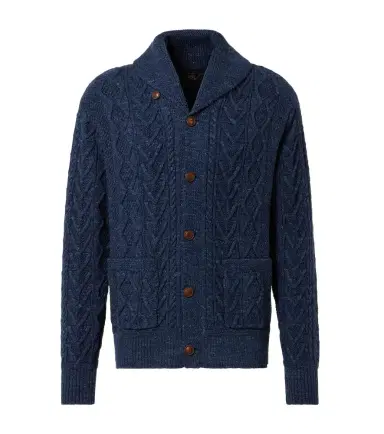 RRL Cable-knit cotton cardigan | Thumbnail 1