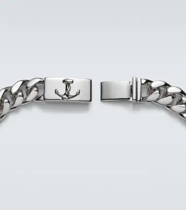 Mateo Anchor Lock sterling silver chain bracelet | Thumbnail 2