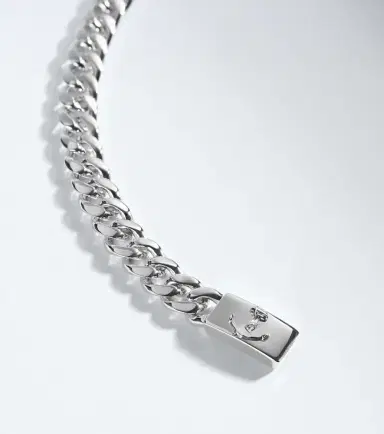 Mateo Anchor Lock sterling silver chain bracelet | Thumbnail 3