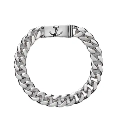 Mateo Anchor Lock sterling silver chain bracelet | Thumbnail 1