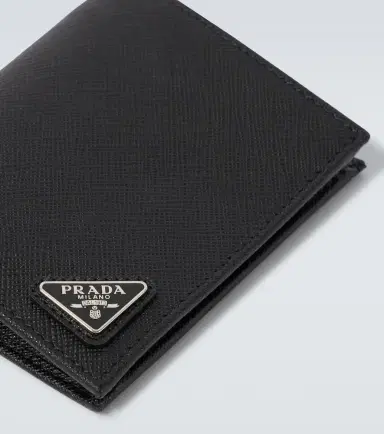 Prada Logo Saffiano leather wallet | Thumbnail 4
