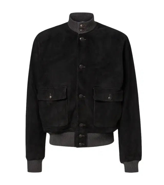 RRL Mason suede bomber jacket