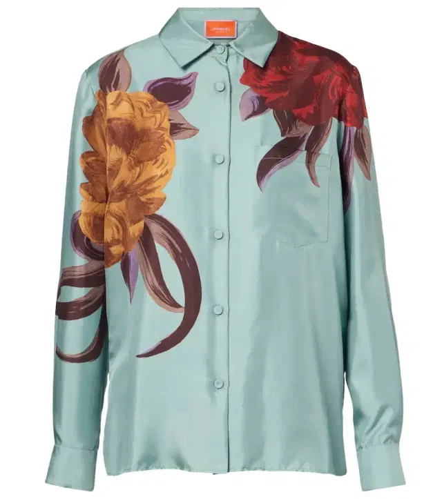 La DoubleJ Boy floral silk shirt