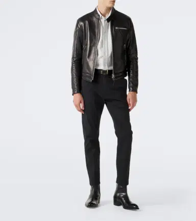 Tom Ford Leather biker jacket | Thumbnail 3