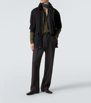 Tom Ford Wool, cashmere, and silk Henley shirt | Thumbnail 3