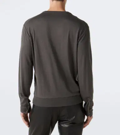 Tom Ford Wool, cashmere, and silk Henley shirt | Thumbnail 5
