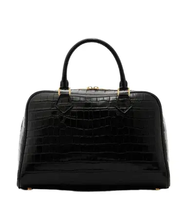 Nili Lotan Jaclyn croc-effect leather bowling bag | Thumbnail 1