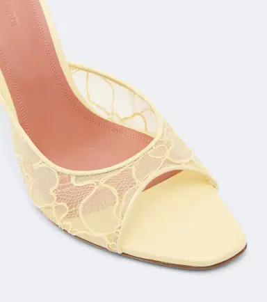Amina Muaddi Alexa lace mules | Thumbnail 3 Amina Muaddi Alexa lace mules | Thumbnail 3