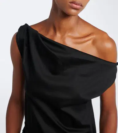 Proenza Schouler Zafira asymmetric cotton jersey top | Thumbnail 6
