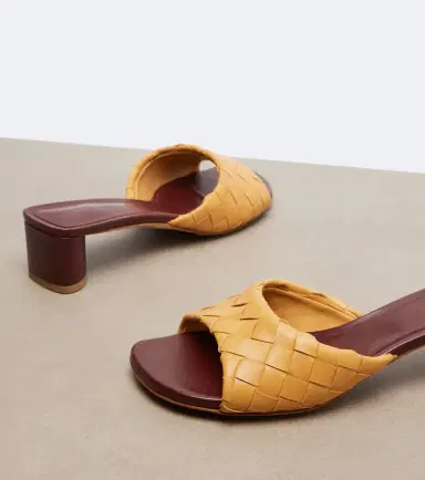 Bottega Veneta Parco Intrecciato leather mules | Thumbnail 2 Bottega Veneta Parco Intrecciato leather mules | Thumbnail 2