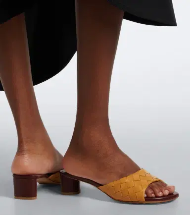 Bottega Veneta Parco Intrecciato leather mules | Thumbnail 6 Bottega Veneta Parco Intrecciato leather mules | Thumbnail 6