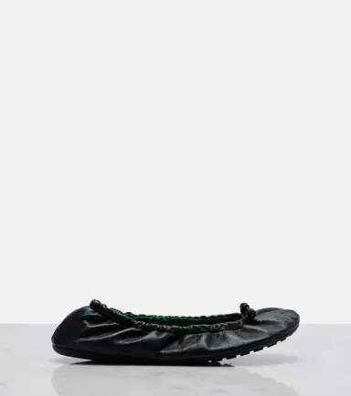 Bottega Veneta Fantasmina Knot leather ballet flats | Thumbnail 3 Bottega Veneta Fantasmina Knot leather ballet flats | Thumbnail 3