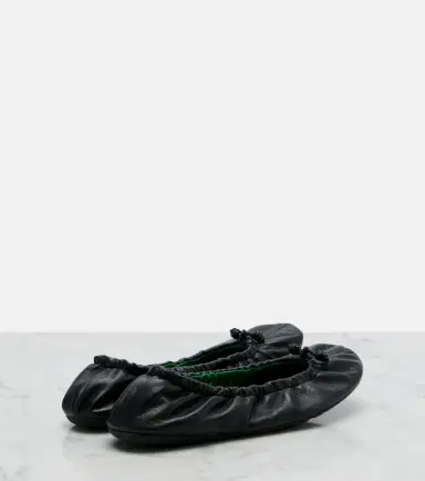 Bottega Veneta Fantasmina Knot leather ballet flats | Thumbnail 4 Bottega Veneta Fantasmina Knot leather ballet flats | Thumbnail 4
