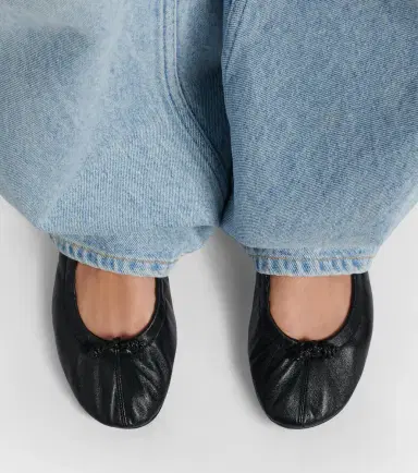 Bottega Veneta Fantasmina Knot leather ballet flats | Thumbnail 5 Bottega Veneta Fantasmina Knot leather ballet flats | Thumbnail 5