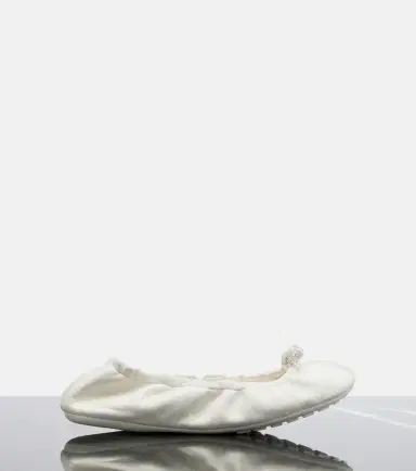 Bottega Veneta Fantasmina Knot leather ballet flats | Thumbnail 4