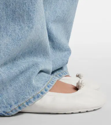 Bottega Veneta Fantasmina Knot leather ballet flats | Thumbnail 6