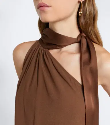 Taller Marmo Astor gathered maxi dress | Thumbnail 6