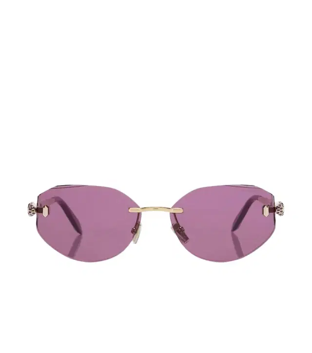 Bvlgari Serpenti Forever oval sunglasses