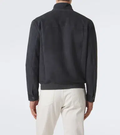 Canali Suede bomber jacket | Thumbnail 2 Canali Suede bomber jacket | Thumbnail 2
