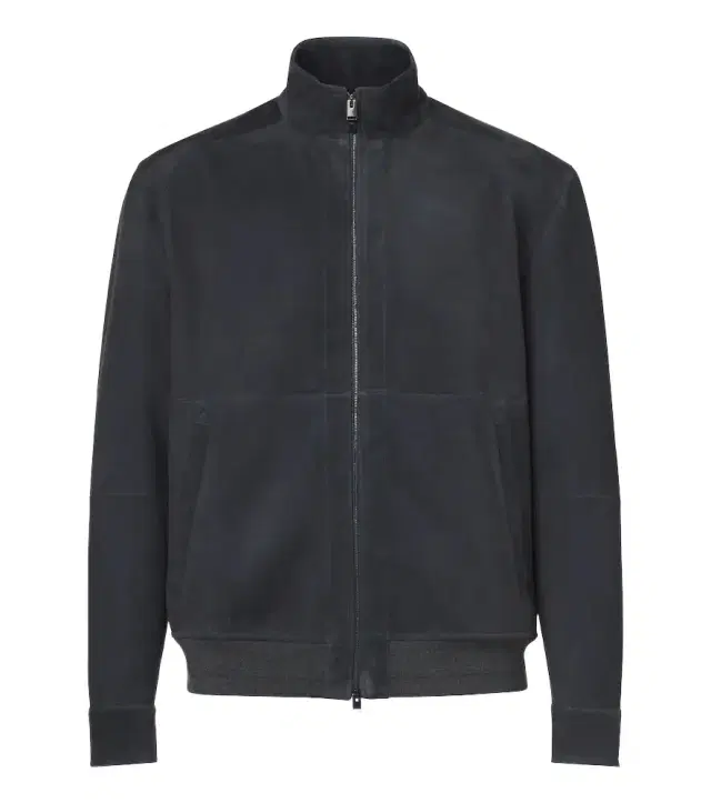 Canali Suede bomber jacket