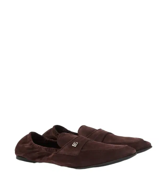Dolce & Gabbana DG suede loafers
