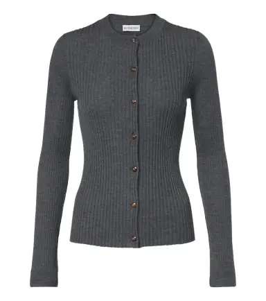 Burberry EKD ribbed-knit cashmere cardigan | Thumbnail 1