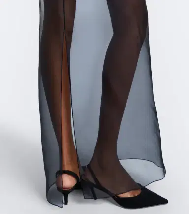 Carolina Herrera Silk faille and organza bustier gown | Thumbnail 5