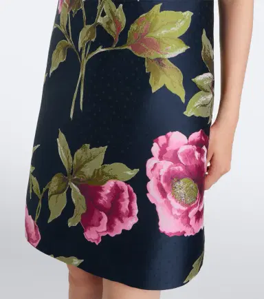 Carolina Herrera Floral jacquard shift dress | Thumbnail 2
