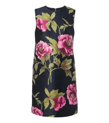 Carolina Herrera Floral jacquard shift dress | Thumbnail 1