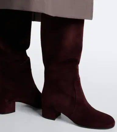 Gianvito Rossi Suede knee-high boots | Thumbnail 5