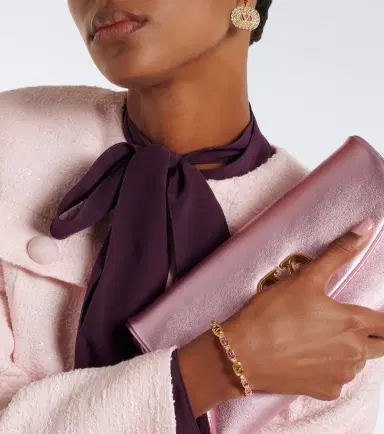 Valentino Ovalette Swarovski-embellished cuff bracelet | Thumbnail 5