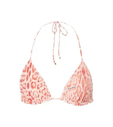 Roberto Cavalli Leopard-print triangle bikini top | Thumbnail 1