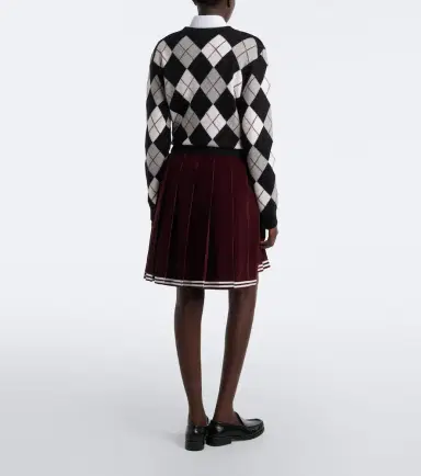 Thom Browne Cotton corduroy pleated miniskirt | Thumbnail 5 Thom Browne Cotton corduroy pleated miniskirt | Thumbnail 5
